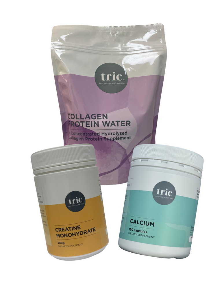 Three C Total Support Bundle- Calcium, Creatine & Collagen