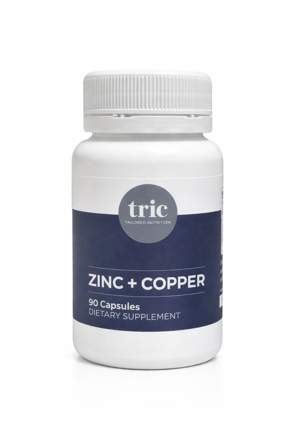 Tric Zinc + Copper Capsules - 90 days | Tric Nutrition